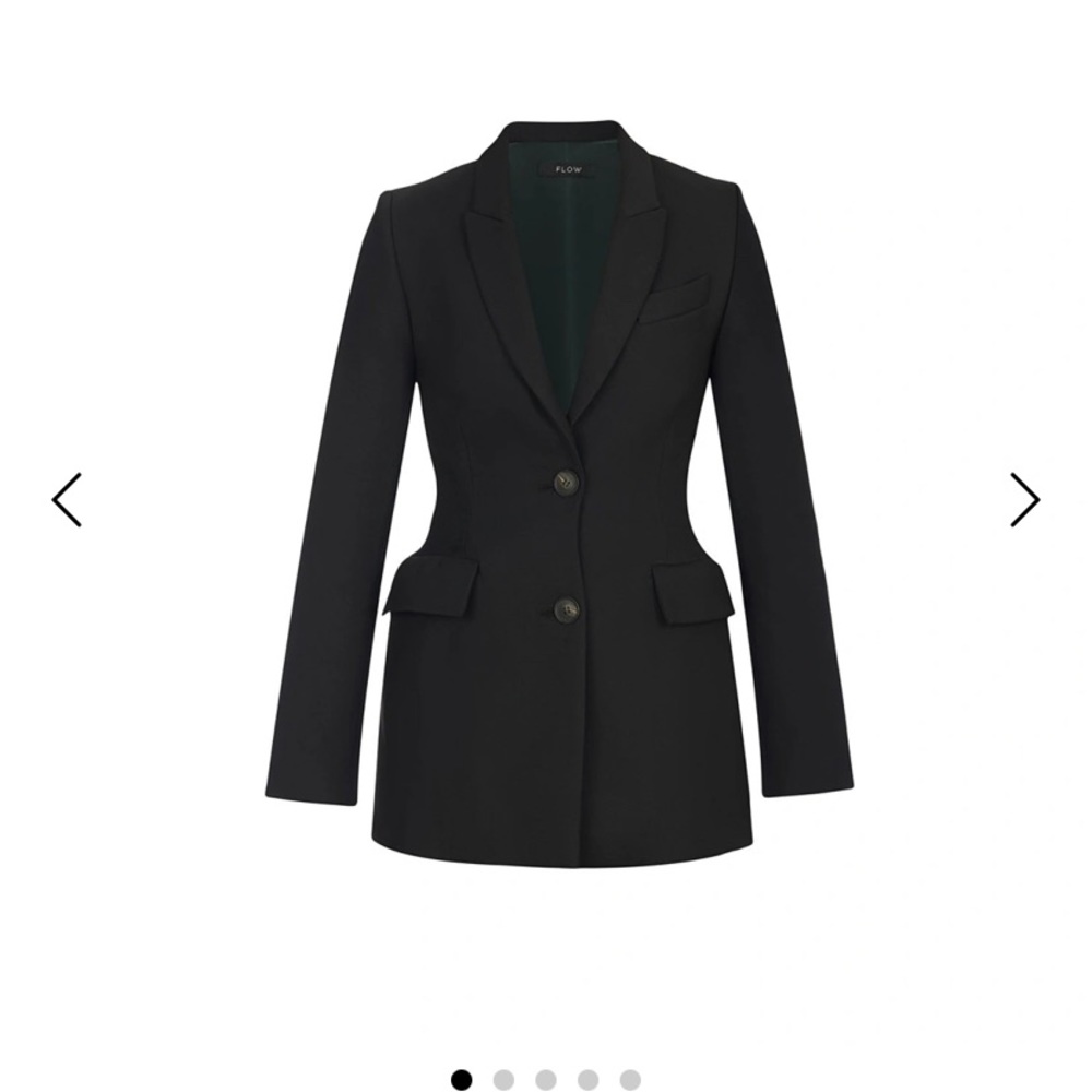 Black like-new tuxedo blazer